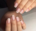 Французский маникюр. Салон красоты